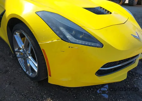 2019 Chevrolet Corvette Stingray from USA, damaged, VIN 1G1YB2D72K5104858